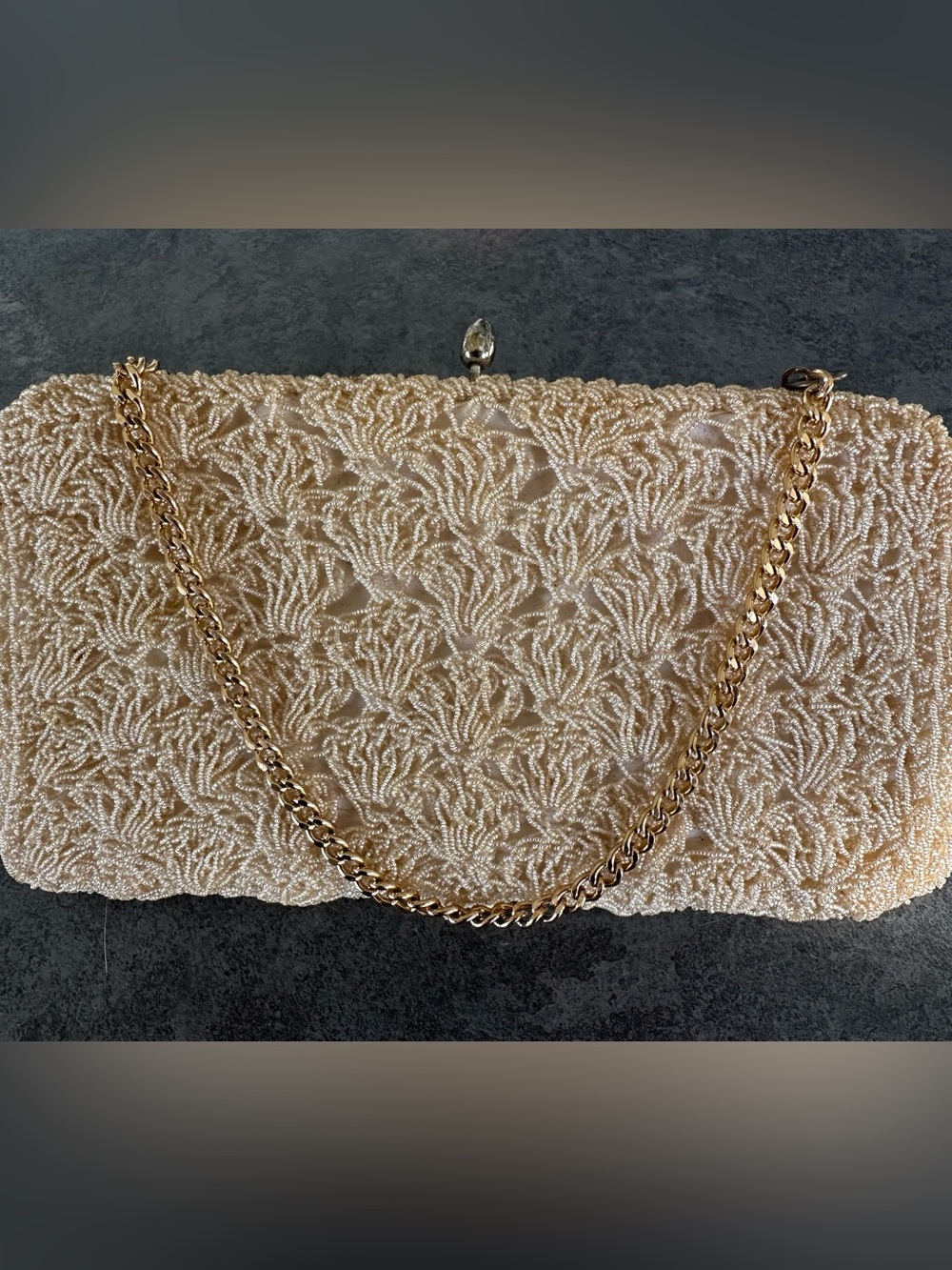 Vintage Artel Montreal Beaded Clutch